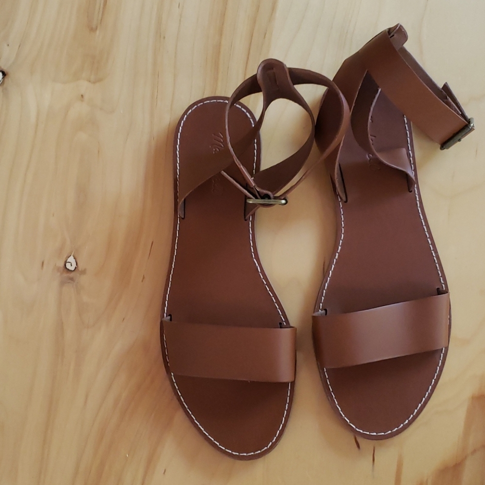 Madewell ankle strap sandals - BRAND NEW! Sz. 11